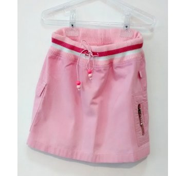 Mini saia cor de rosa